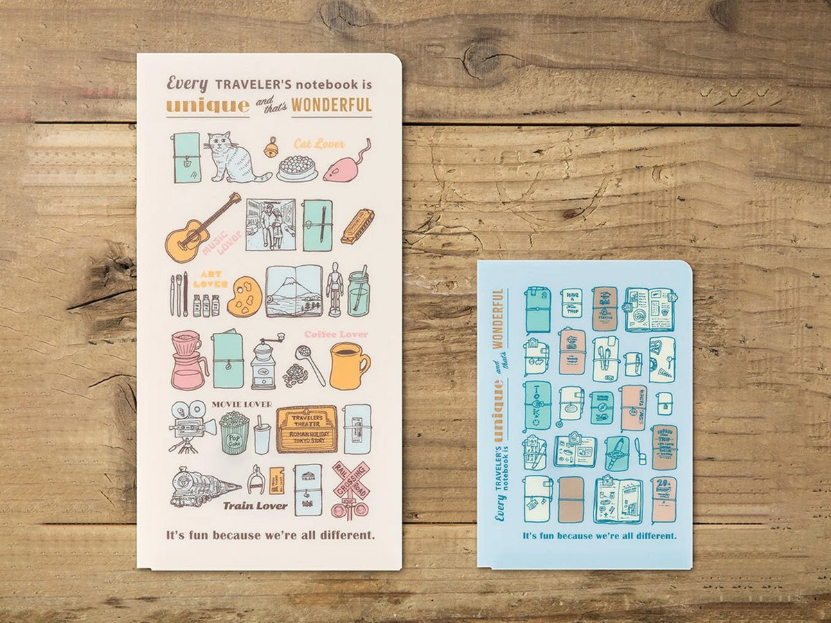 TRAVELER'S Notebook 2027 Clear Folder - Passport Size
