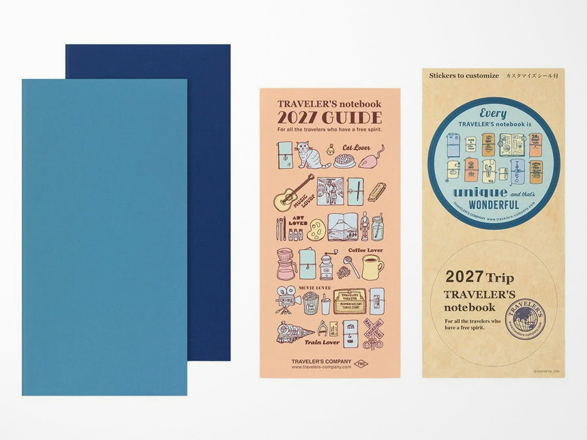 TRAVELER'S Notebook 2027 Weekly + Memo - Regular Size