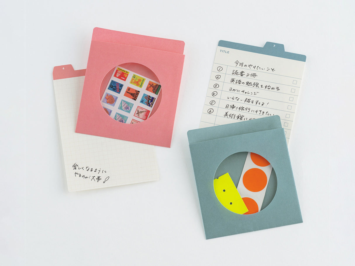 TSUKI no IRO: 12 Month Index Pockets