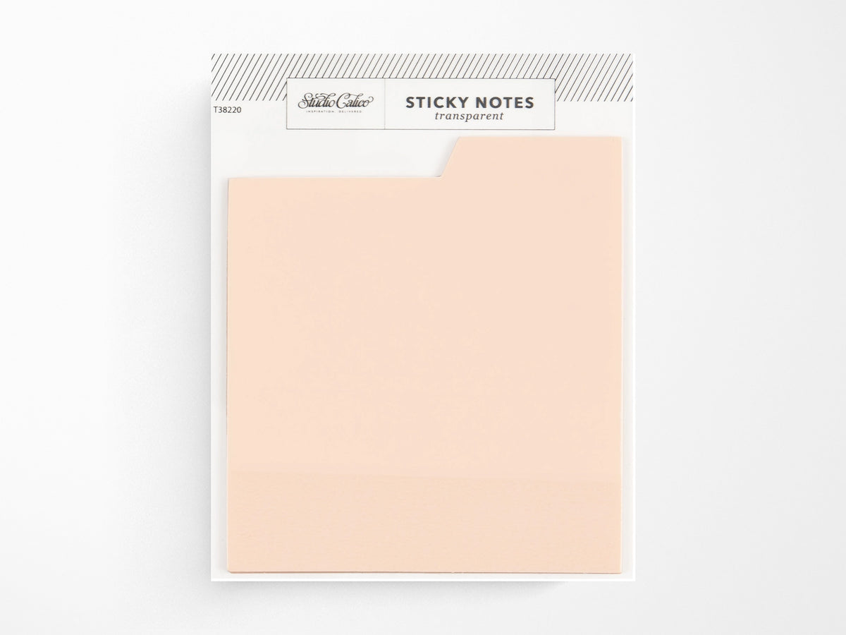 Tabbed Transparent Sticky Notes