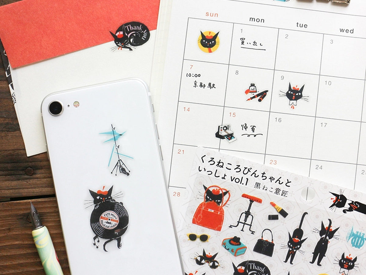 Together with Kuroneko Robin-Chan Vol. 1 Sticker Sheet