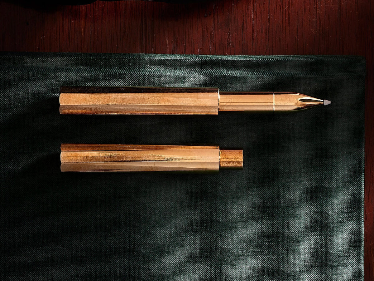 Tom's Studio The Brass Wren - Refillable Writing Pen