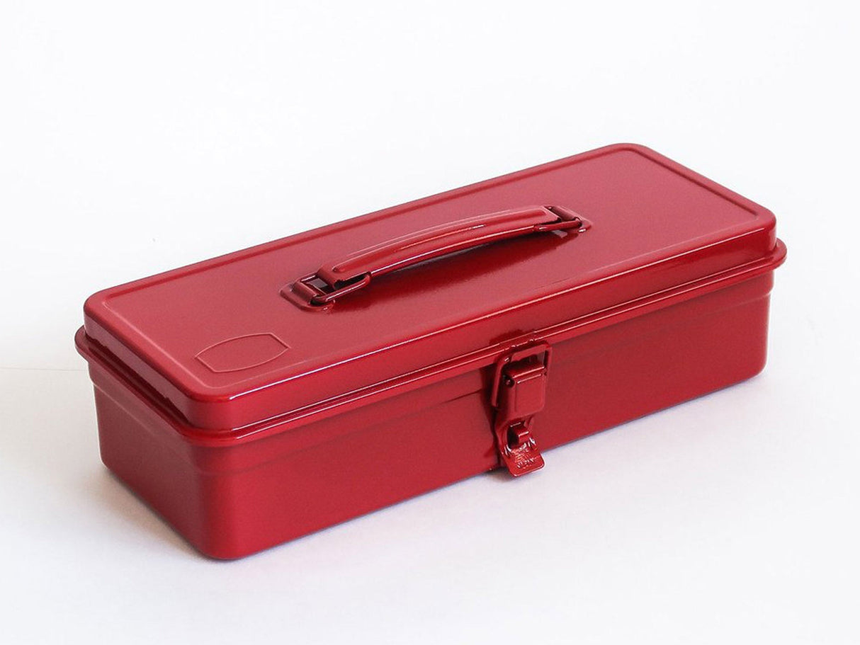 Toyo Steel Tool Box With Handle and Flat Lid