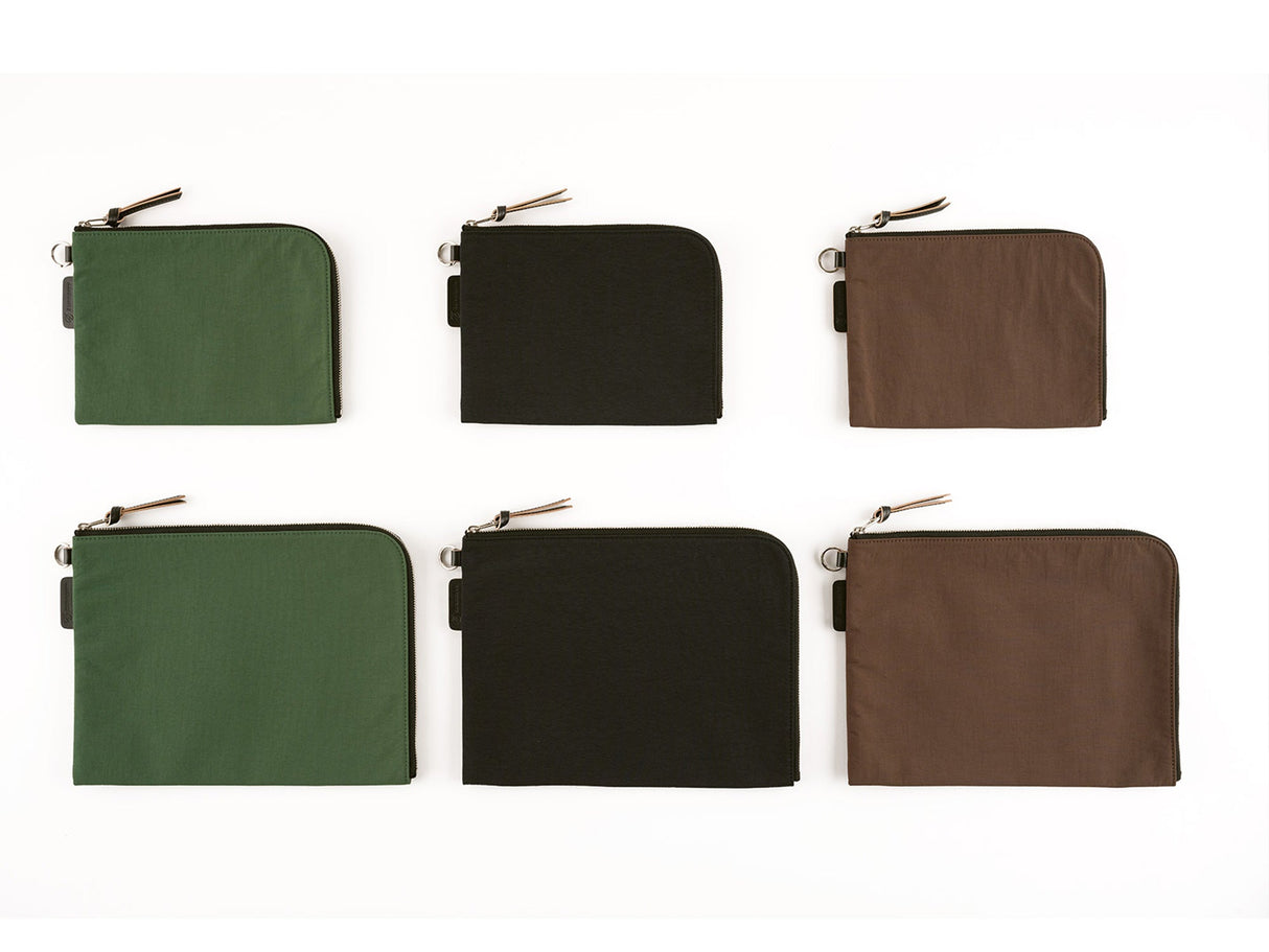 Tragen Flat Pouch - A5 Brown*