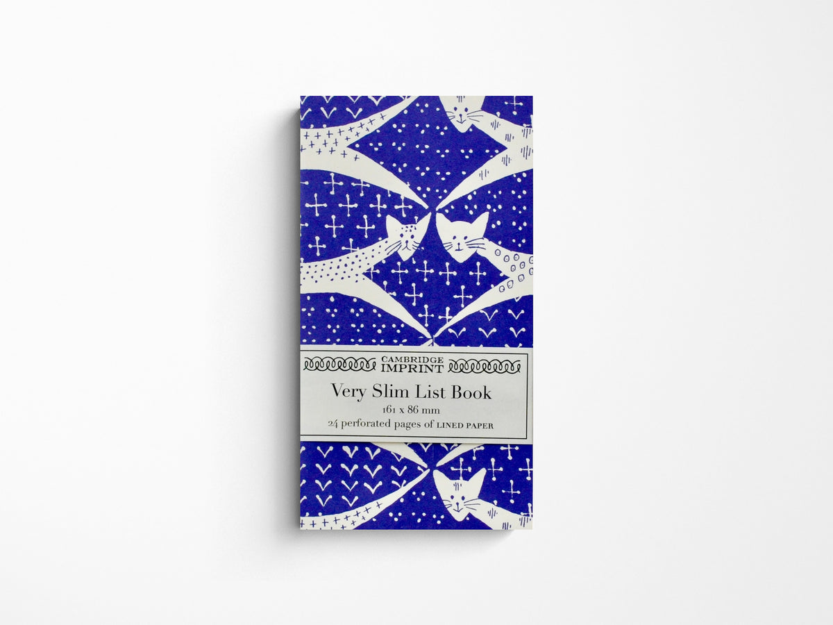 Very Slim List Book