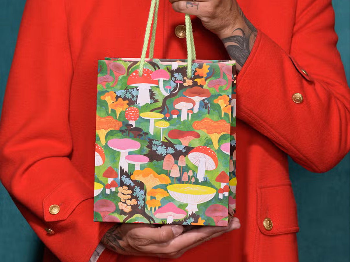Woodland Mushrooms Gift Bag