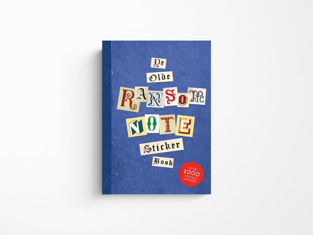 Ye Olde Ransom Note Sticker Book