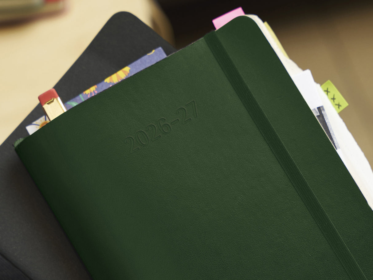 Moleskine 2027 Daily Planner - Myrtle Green Soft Cover
