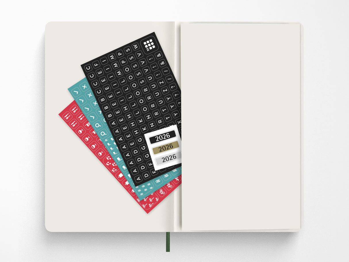 Moleskine 2027 Daily Planner - Myrtle Green Soft Cover