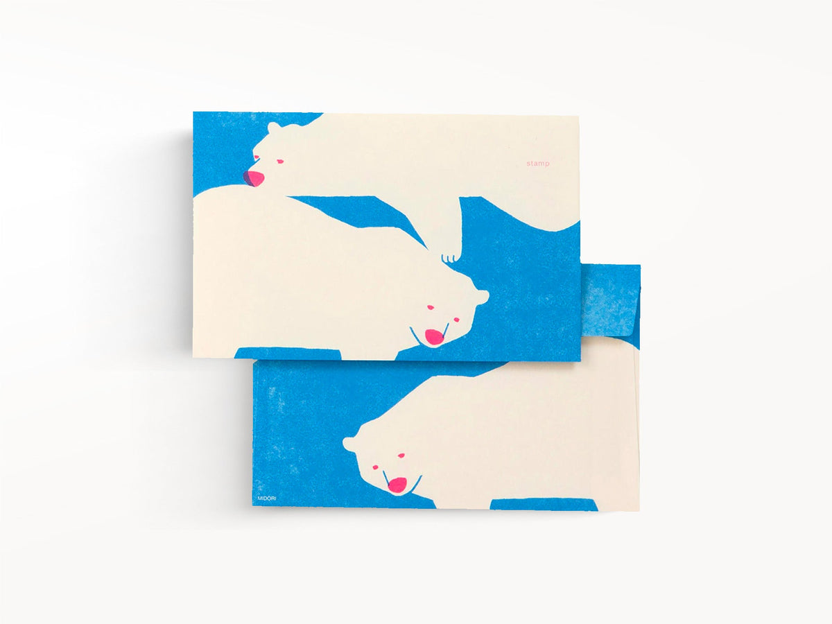 Kimagure Bear Letter Envelopes