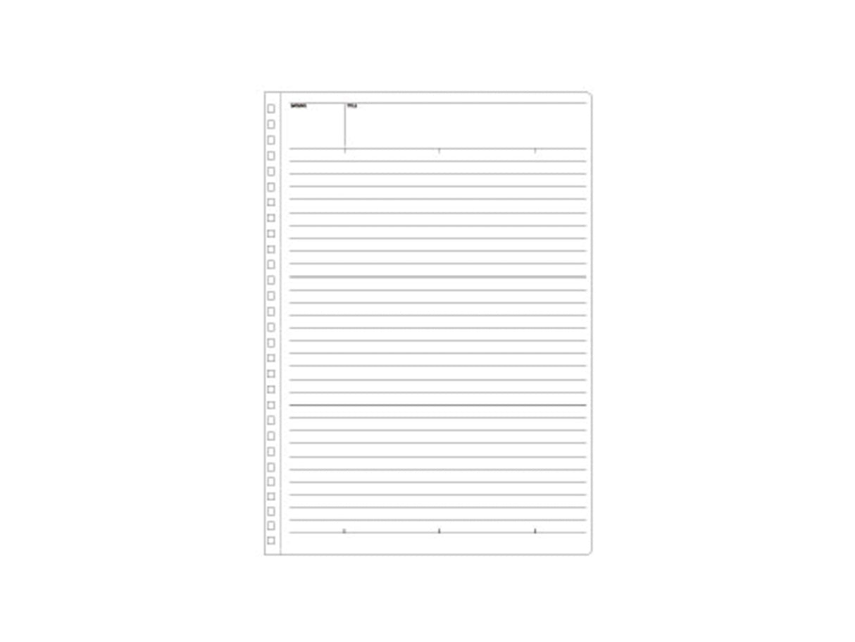 Maruman Mnemosyne Notebook N194A - B5 Lined