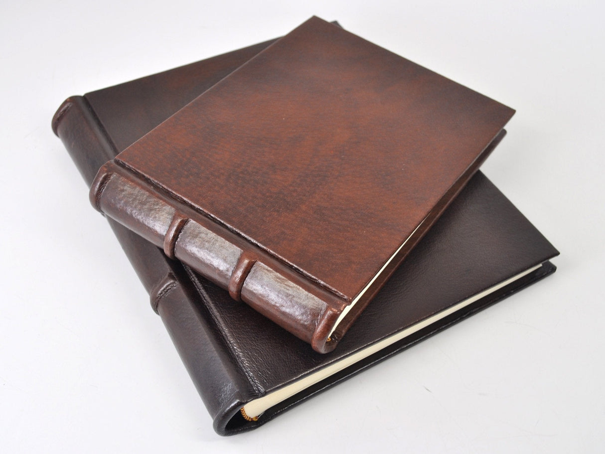 Collezione 14 x 14 Italian Handmade Distressed Leather Photo Album