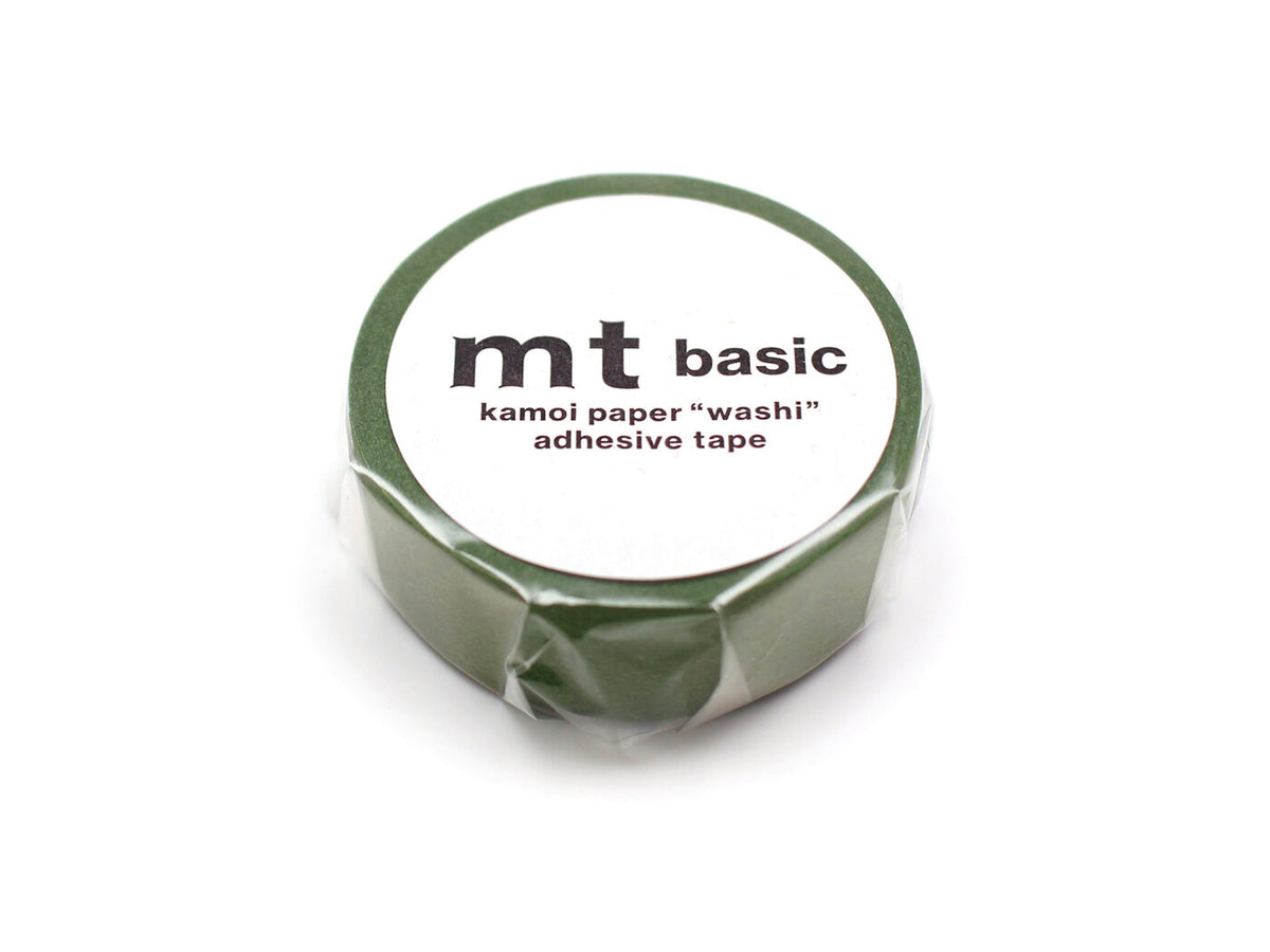 MT Masking Tape - 15 mm Matte Olive Green