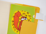 100%ORANGE Hobonichi Folder Set of 3 for A6 Size - Squirrel's Moving Day