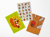 100%ORANGE Hobonichi Folder Set of 3 for A6 Size - Squirrel's Moving Day
