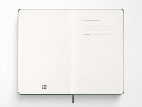 Moleskine 2027 Weekly Planner - Myrtle Green Hardcover