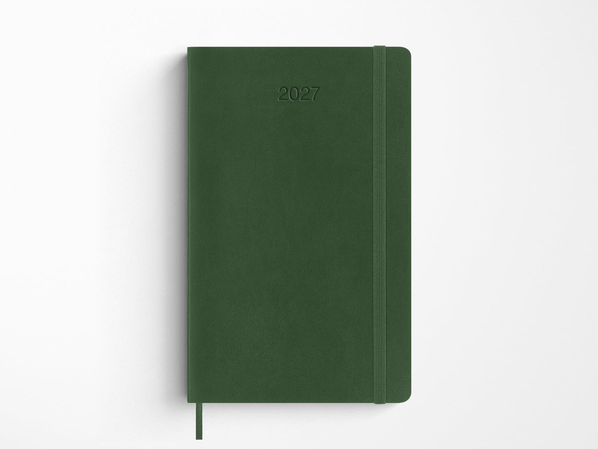 Moleskine 2027 Daily Planner - Myrtle Green Hardcover