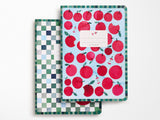 Apple A Day Set of Two Stitched Notebooks