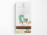 Midori Stand Calendar 2027 - Dog