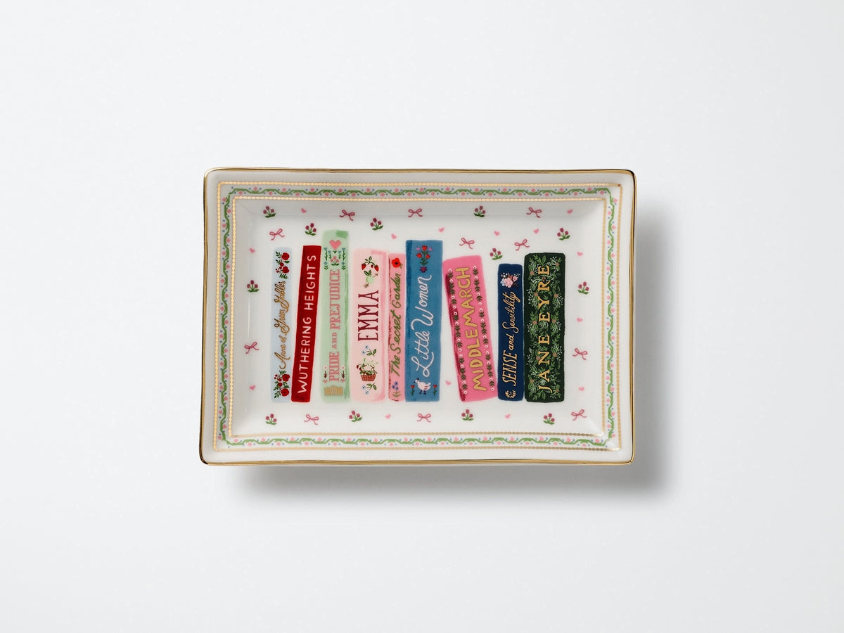 Ladies Night Book Club Porcelain Catchall Tray