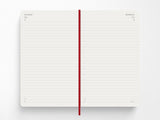 Moleskine 2027 Daily Planner - Scarlet Red Hardcover