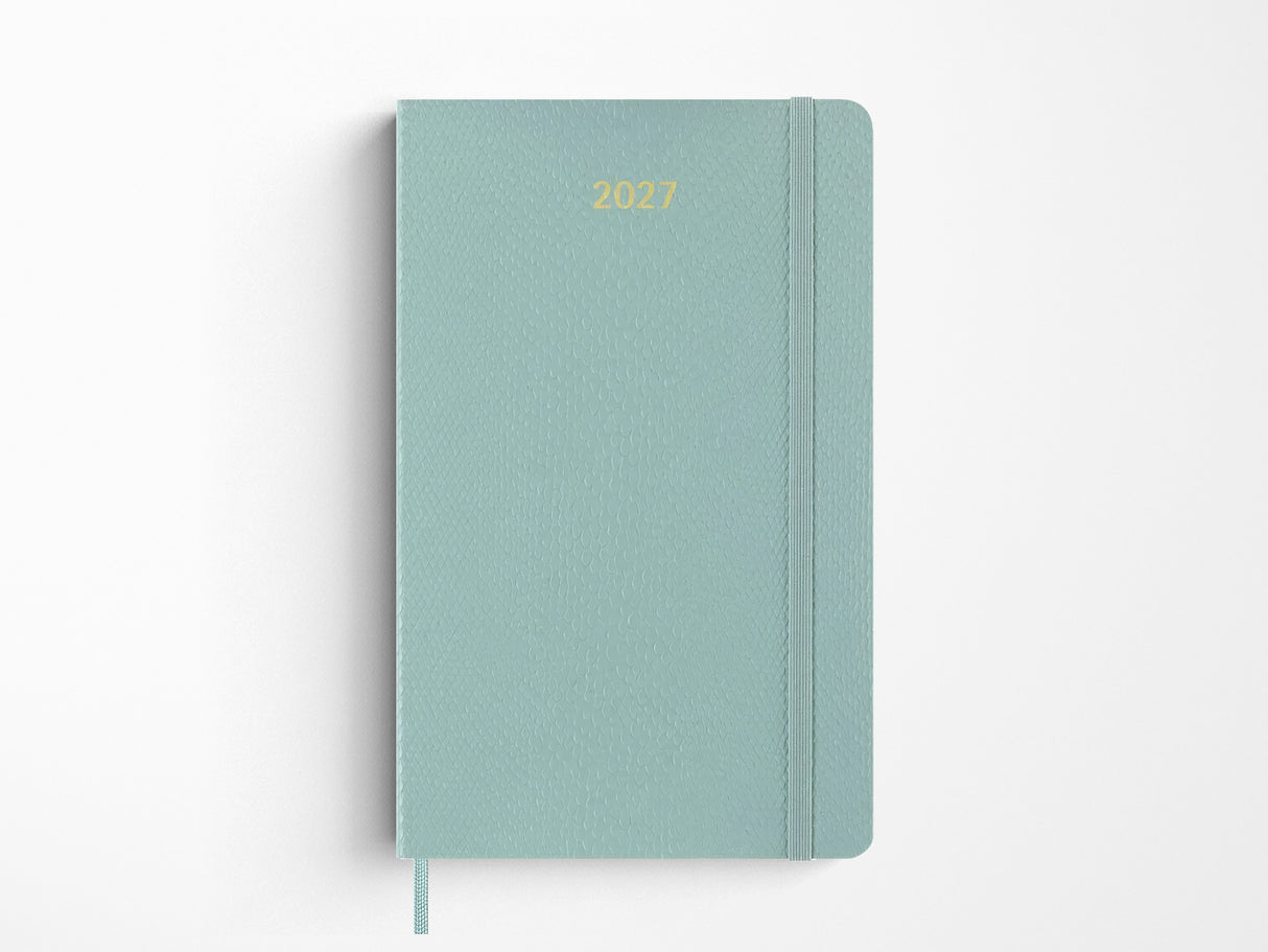 Moleskine 2027 Weekly Planner - Precious & Ethical Vegea - Sage Green