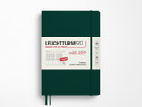 2026-2027 Leuchtturm 1917 18 Month Academic Week Planner - Forest Green