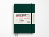 2026-2027 Leuchtturm 1917 18 Month Weekly Planner & Notebook - Forest Green