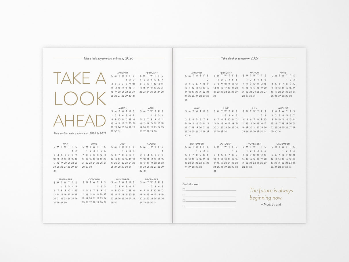 2026 - 2027 Menagerie - Seedlings On the Go Planner
