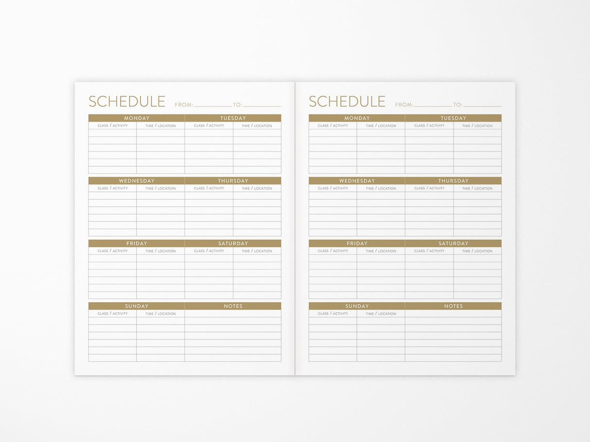 2026 - 2027 Menagerie - Seedlings On the Go Planner