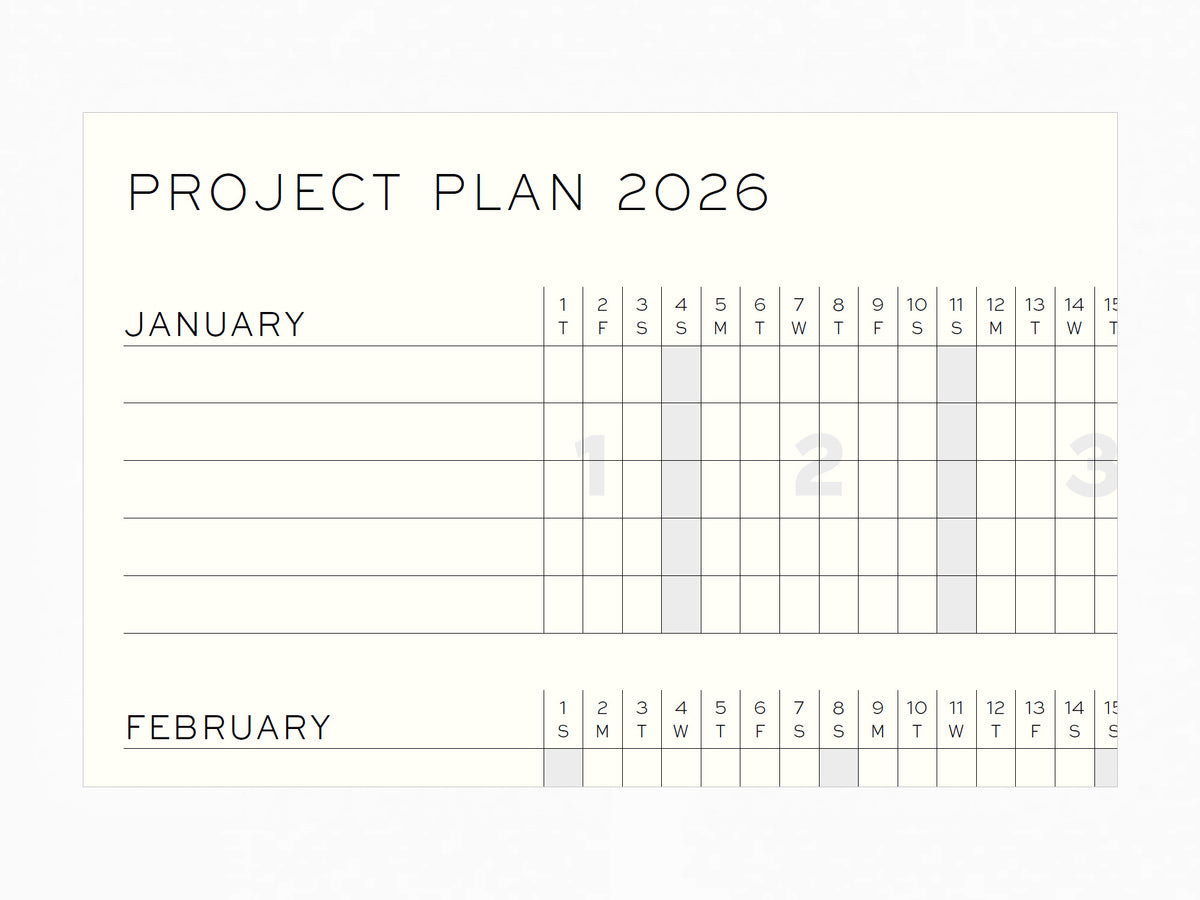 2027 Leuchtturm 1917 Daily Planner - BLACK