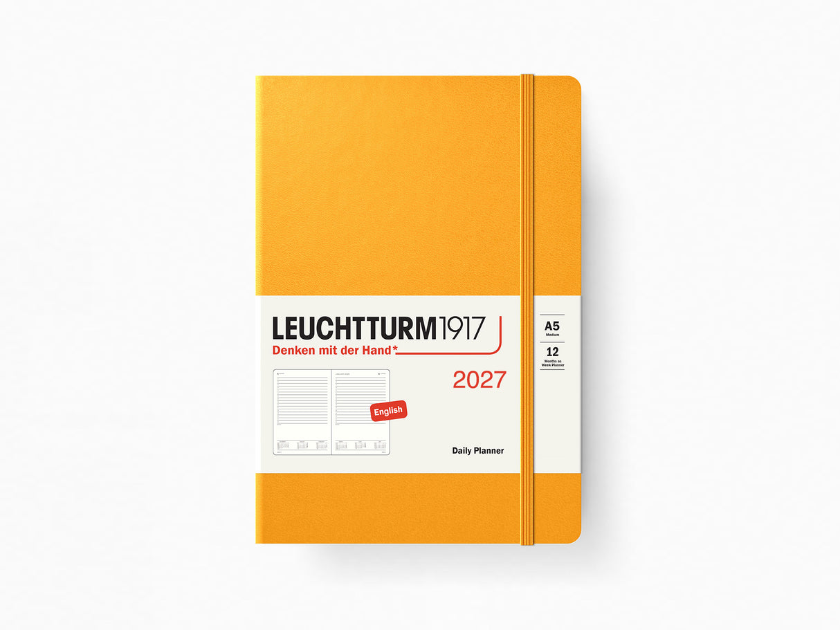 2027 Leuchtturm 1917 Daily Planner - SUNFLOWER