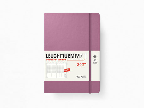 2027 Leuchtturm 1917 Week Planner - DUSTY ROSE