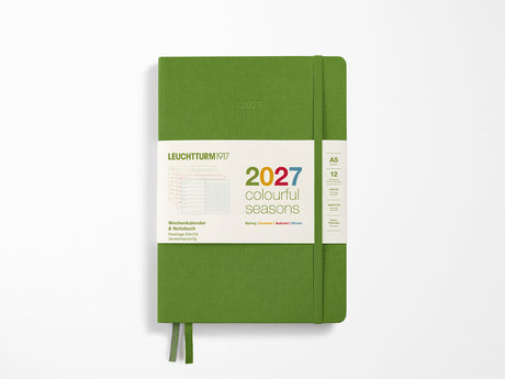 2027 Leuchtturm 1917 Weekly Planner & Notebook - Colorful Seasons