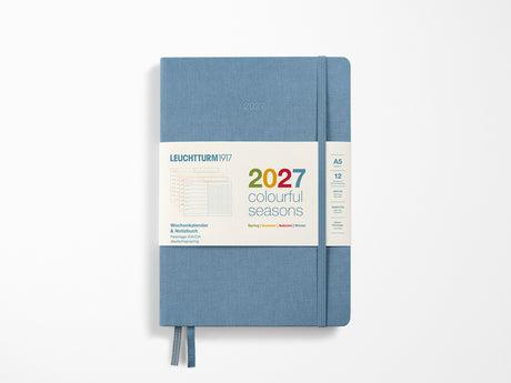 2027 Leuchtturm 1917 Weekly Planner & Notebook - Colorful Seasons