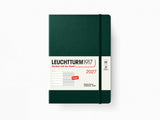 2027 Leuchtturm 1917 Weekly Planner & Notebook - FOREST GREEN