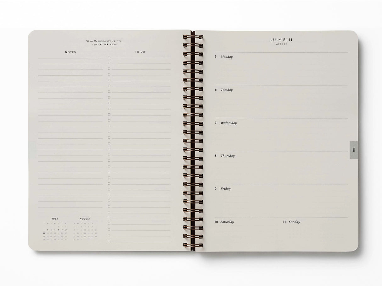 2027 Mimi 17-Month Academic Softcover Spiral Planner