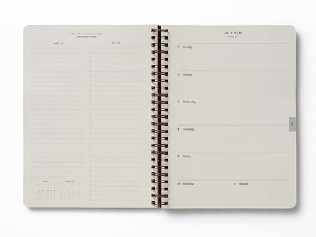 2027 Mimi 17-Month Academic Softcover Spiral Planner