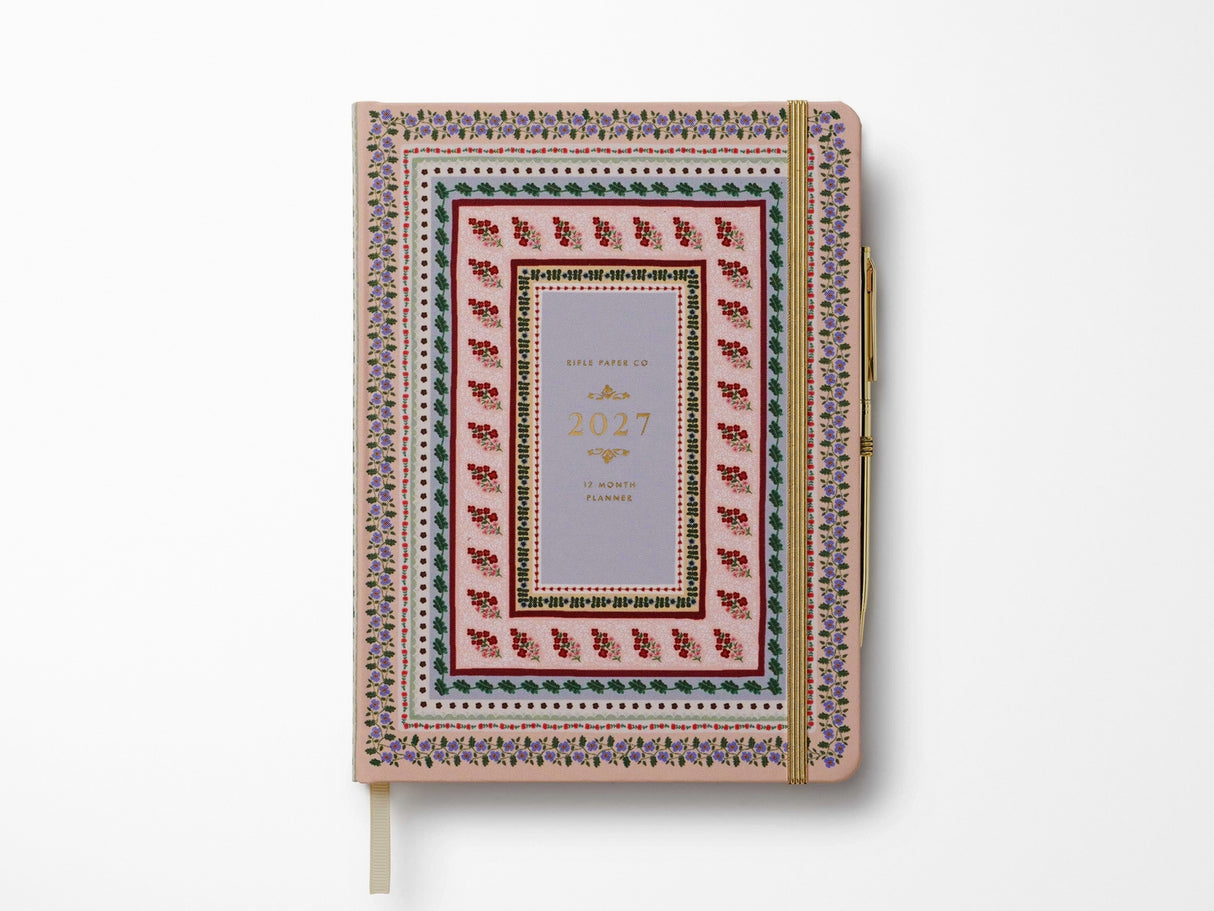 2027 Paisley 12 Month Hardcover Planner with Pen