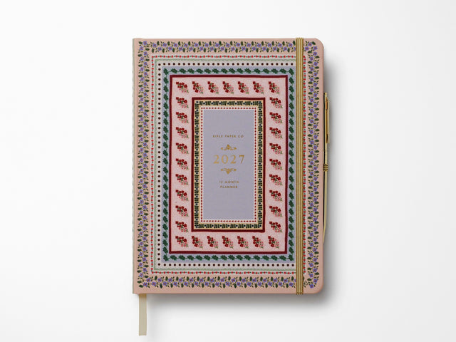 2027 Paisley 12 Month Hardcover Planner with Pen