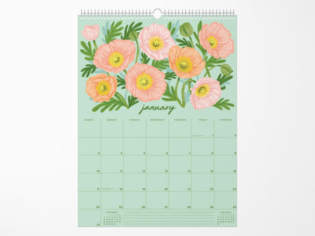 2027 Walk In The Garden Wall Calendar