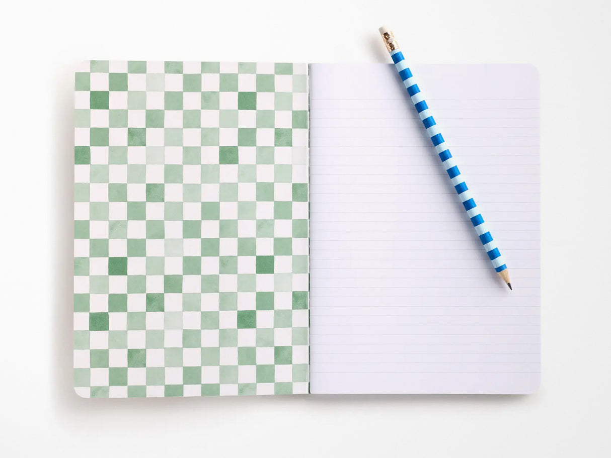 Apple A Day Set of Two Stitched Notebooks