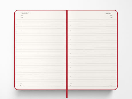 Moleskine 2027 Daily Planner - Majestic Pink Hardcover