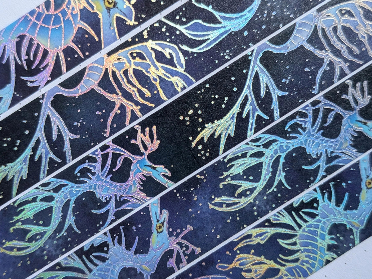 Holographic Leafy Sea Dragon Washi Tape