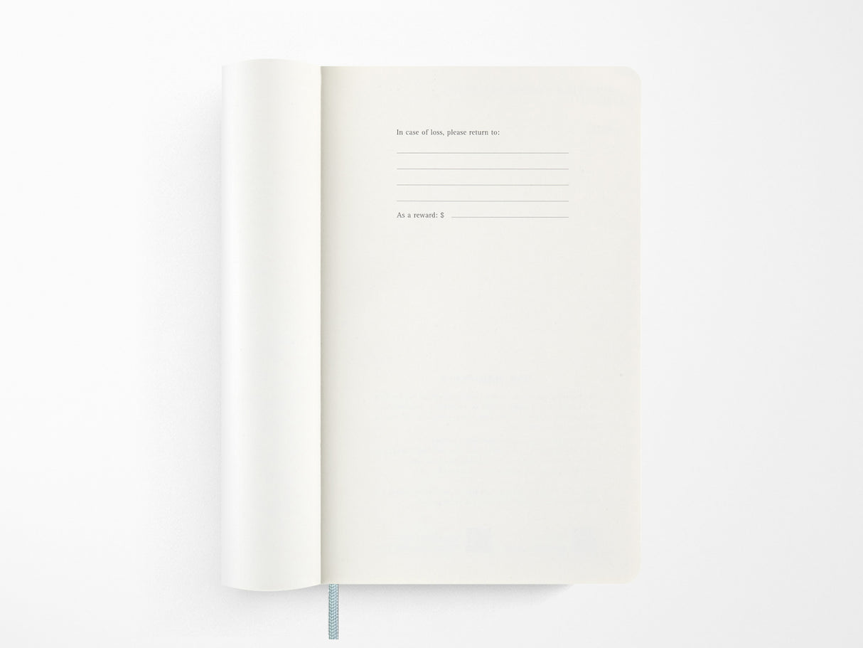 Moleskine 2027 Weekly Planner - Precious & Ethical Vegea - Sage Green