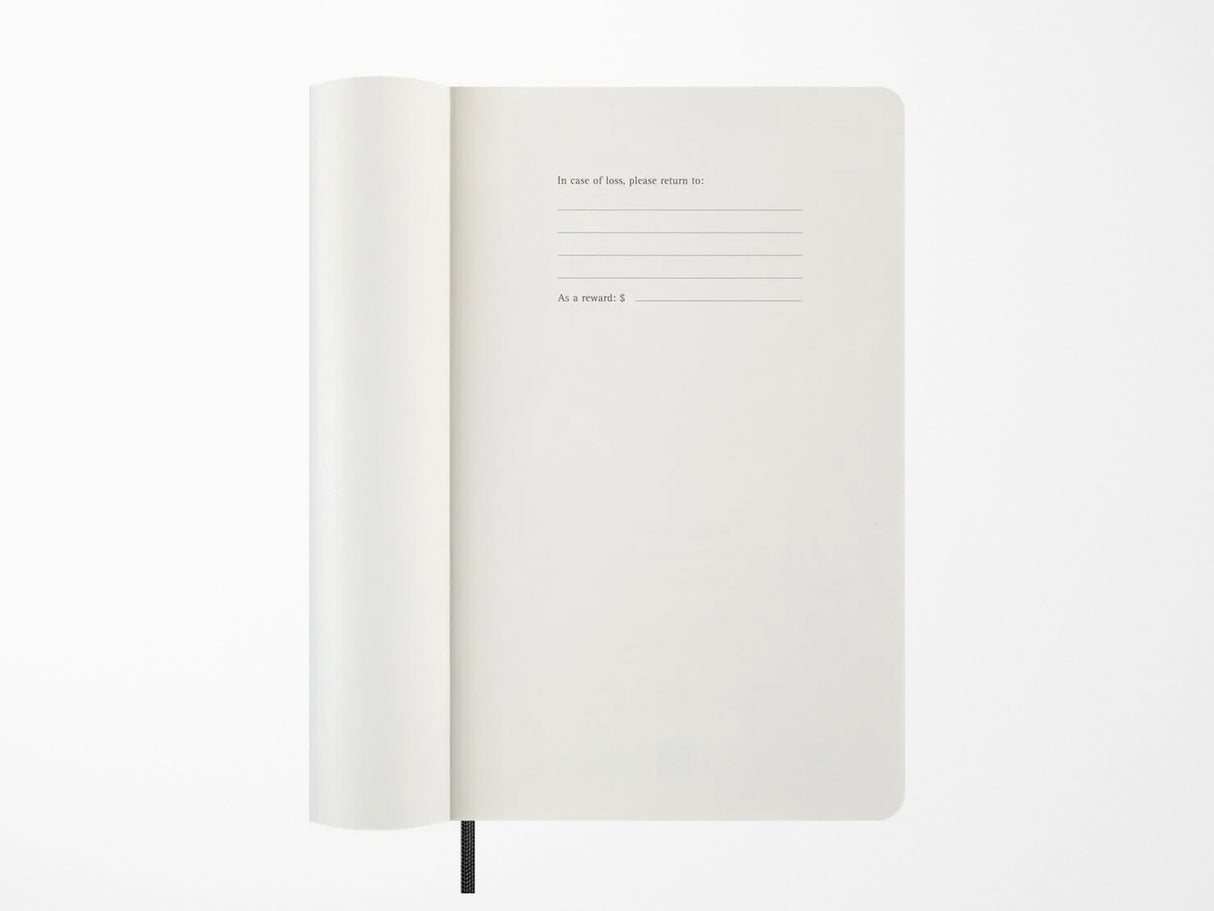 Moleskine 2027 Weekly Planner - Precious & Ethical Vegea - Black