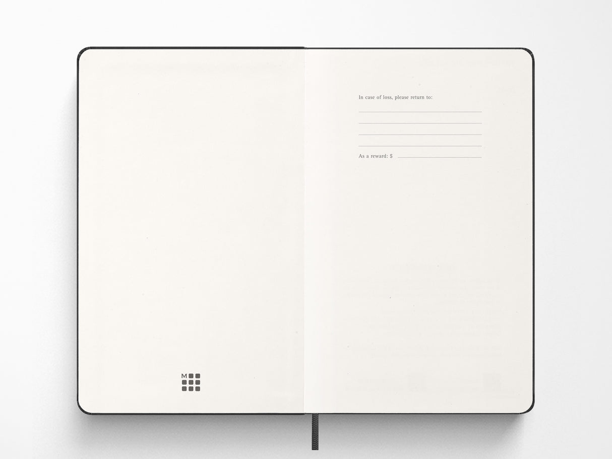 Moleskine 2027 Weekly Planner - Black Hardcover