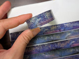 Holographic Foil Galaxy Washi Tape - Cosmic