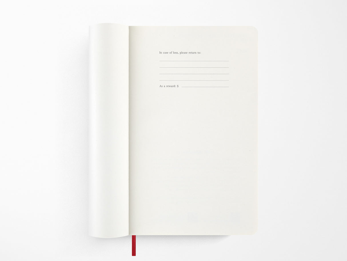 Moleskine 2027 Daily Planner - Scarlet Red Soft Cover