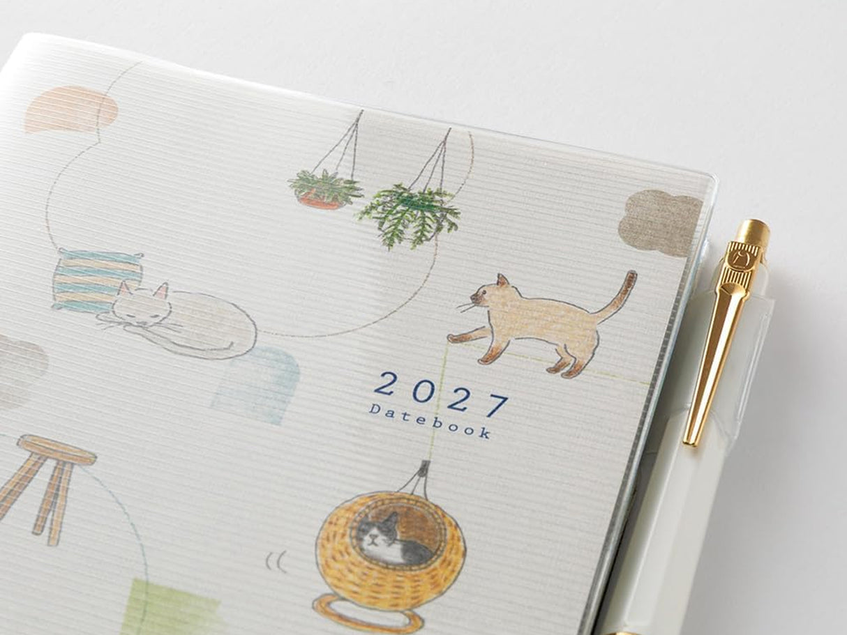 Midori Pocket Diary A6 Cat 2027